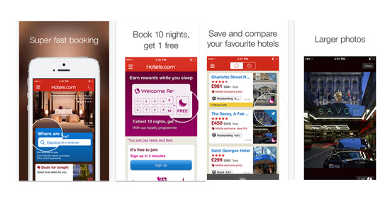 Hotels.com Mobile App